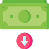 Withdrawal icon
