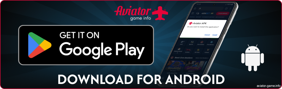 Installing the Aviator India App on Android