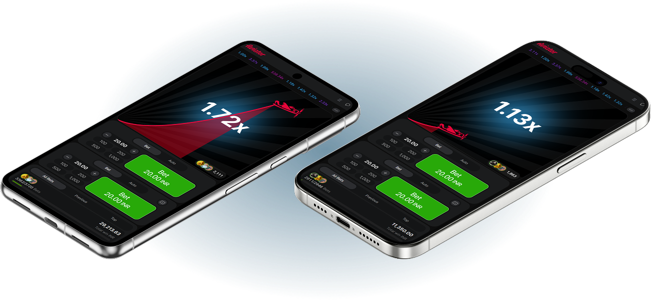 Play Aviator India in the Mobile App