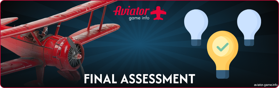 Conclusion about the Aviator India game