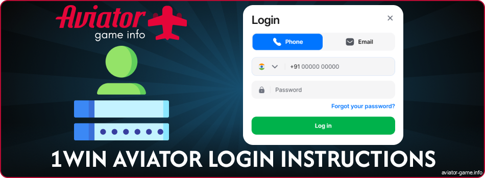 Log in to the 1win Aviator website for Indian players